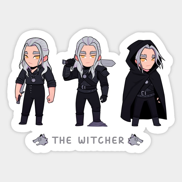 The Witcher Sticker by Susto